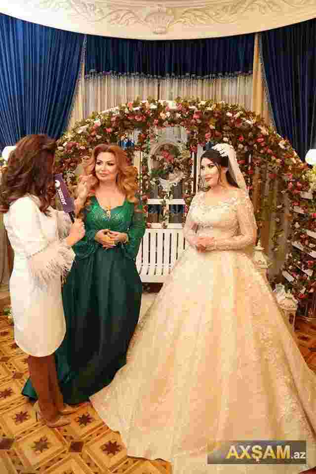 Könül Kərimovanın qızının toyundan - FOTOLAR